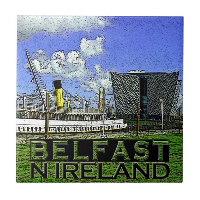 Azulejo De Cerâmica Belfast (Frente)