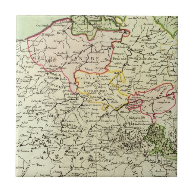 Azulejo De Cerâmica Bélgica 3 (Frente)