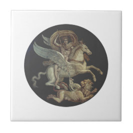 Azulejo De Cerâmica Bellerophon on Pegasus
