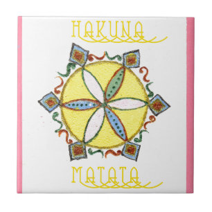 Azulejo De Cerâmica Belo padrão de vetor de estrela inspiracional