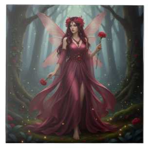 Azulejo De Cerâmica Belo poço, Garnet Fairy