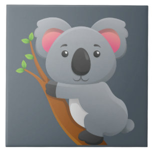 Azulejo De Cerâmica Belo Urso Koala