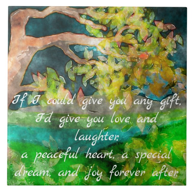 AZULEJO DE CERÂMICA  BENDING TREE TILE (Frente)