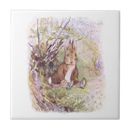 Azulejo De Cerâmica Benjamin Bunny (por Beatrix Potter)