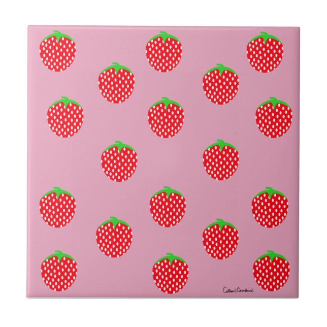 Azulejo De Cerâmica Berry Beauigh Summer (Frente)