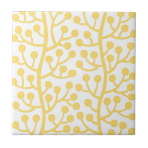 Azulejo De Cerâmica Berry Vine Pattern
