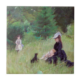 Azulejo De Cerâmica Berthe Morisot - Num Parque