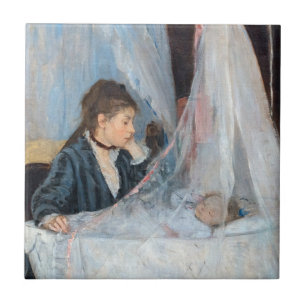 Azulejo De Cerâmica Berthe Morisot - O Berço / Le Berceau