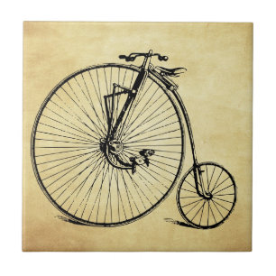 Azulejo De Cerâmica Bicicleta do vintage