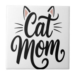 Azulejo De Cerâmica Bigodes e Orelhas de Mãe de Gato