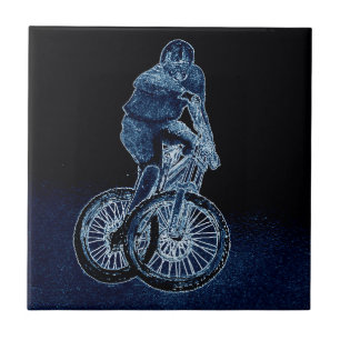 Azulejo De Cerâmica Bike de montanha Llandegla mtb bmx