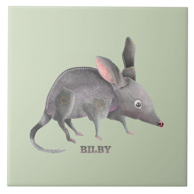 Azulejo De Cerâmica Bilby (Frente)