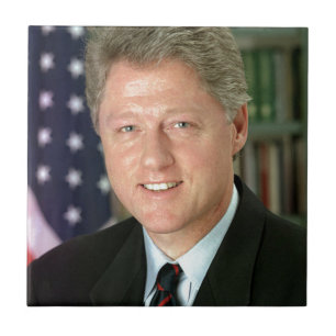 Azulejo De Cerâmica Bill Clinton