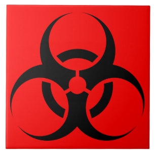 Azulejo De Cerâmica Biohazard