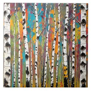 Azulejo De Cerâmica Birch Woods Thunder_Cove