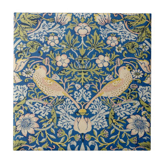 Azulejo De Cerâmica Bird Art Nouveau Design