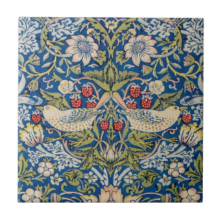 Azulejo De Cerâmica Bird Art Nouveau Design