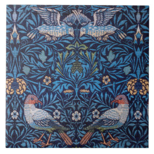Azulejo De Cerâmica Birds, William Morris