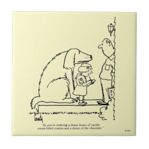 Azulejo De Cerâmica Biscoitos pedindo