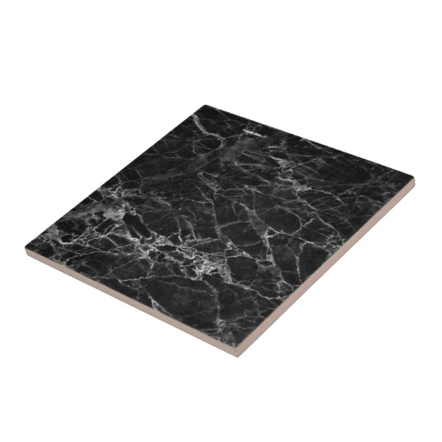 Azulejo de cerâmica Black Marble (Lateral)