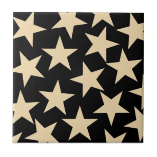 Azulejo De Cerâmica Black Stars Cerâmica Azulejo para Destaques Domést