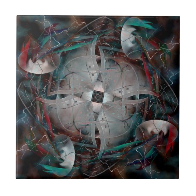 Azulejo De Cerâmica Blindagem II (Frente)