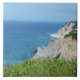 Azulejo De Cerâmica Block Island Bluffs - Block Island, Rhode Island
