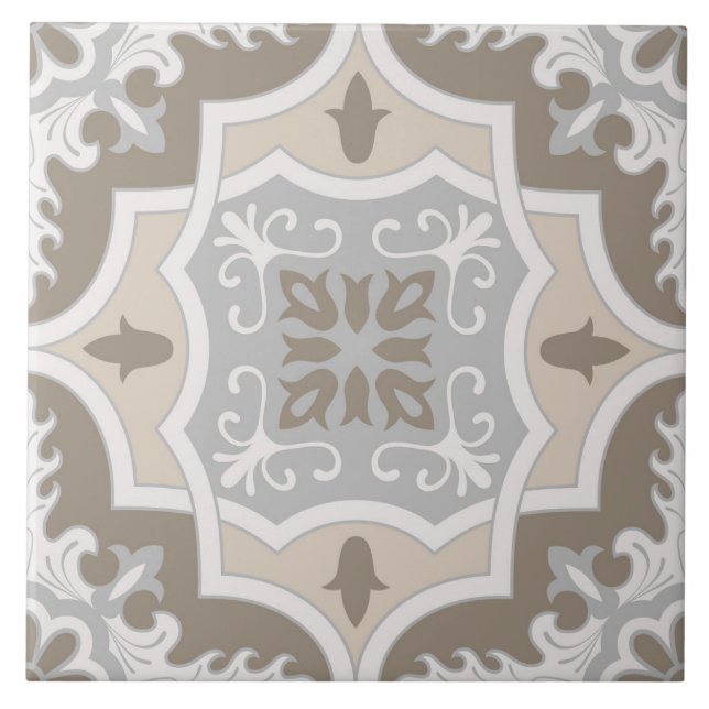 Azulejo De Cerâmica Bloco Português (Frente)
