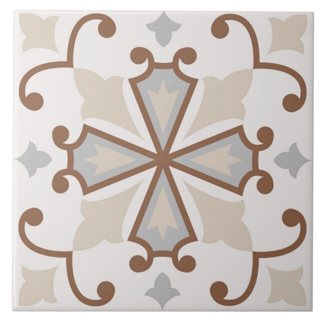 Azulejo De Cerâmica Bloco Português (Frente)
