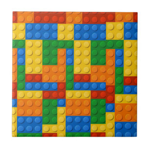 Azulejo De Cerâmica Blocos de Construção Coloridos
