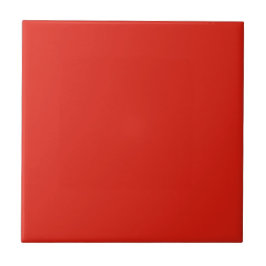 Azulejo De Cerâmica Bloqueio de cores - Vermelho