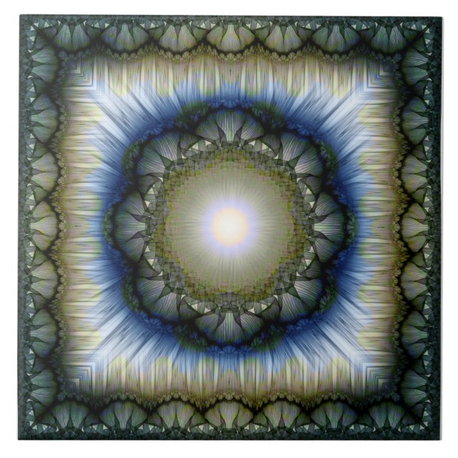 Azulejo De Cerâmica Blütenstrahlmuster (Frente)