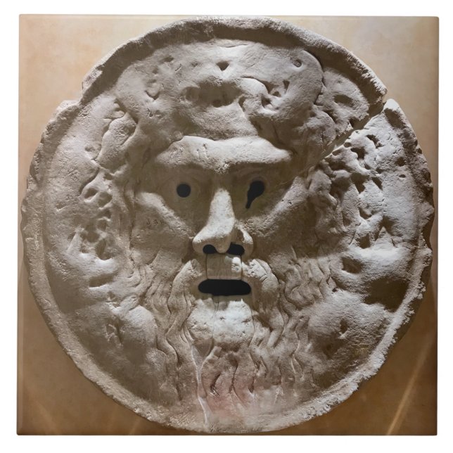 Azulejo De Cerâmica Boca da Verdade (Frente)