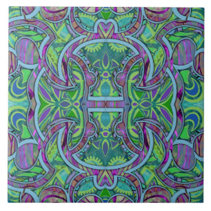 Azulejo De Cerâmica Bohemian Quebra-cabeça Cooltone