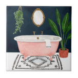 Azulejo De Cerâmica Boho Bath II<br><div class="desc">Boho Bath II por Victoria Borges</div>