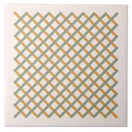 Azulejo De Cerâmica Boho Blocks Floral