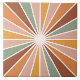 Azulejo De Cerâmica Boho Blocks Floral