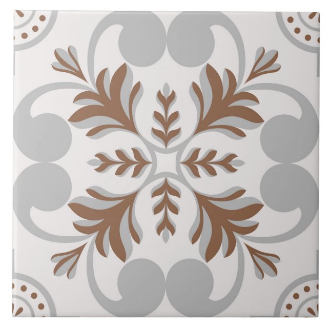 Azulejo De Cerâmica Boho Português Espanhol (Frente)