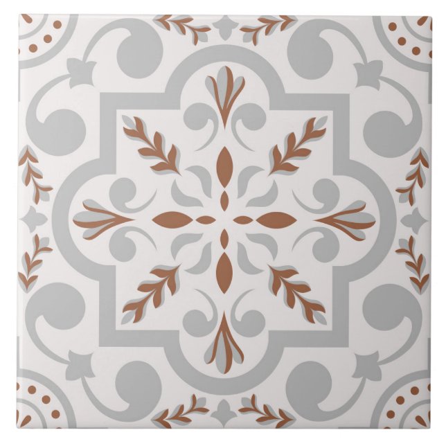 Azulejo De Cerâmica Boho Português Espanhol  (Frente)