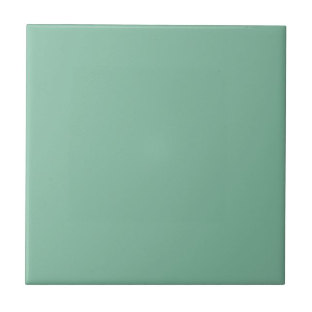 Azulejo De Cerâmica Boho Sea Green (Frente)