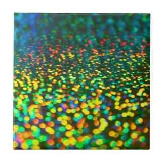 Azulejo De Cerâmica Bokeh colorido