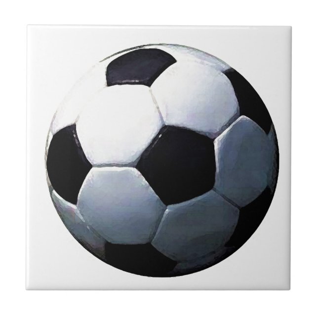 Azulejo De Cerâmica Bola de futebol (Frente)