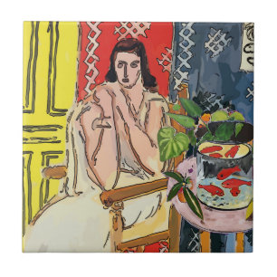 Azulejo De Cerâmica Boliche de peixe na mesa,