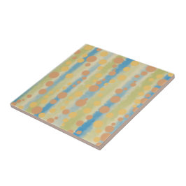 Azulejo De Cerâmica Bolinhas Verticais em Forma de Aquarela