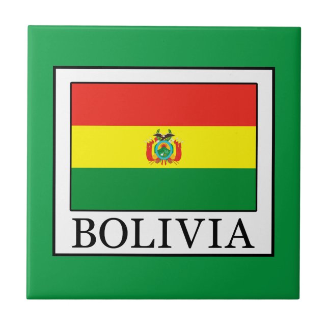 Azulejo De Cerâmica Bolívia (Frente)