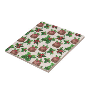 Azulejo De Cerâmica Bolo de Natal