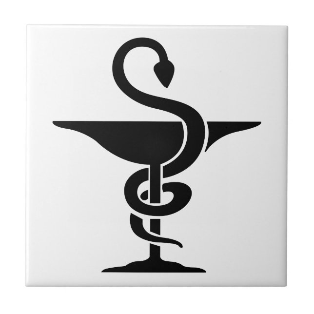 Azulejo De Cerâmica Bolsa de Higieia (Frente)