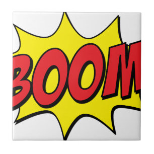 Azulejo De Cerâmica Bom Comic