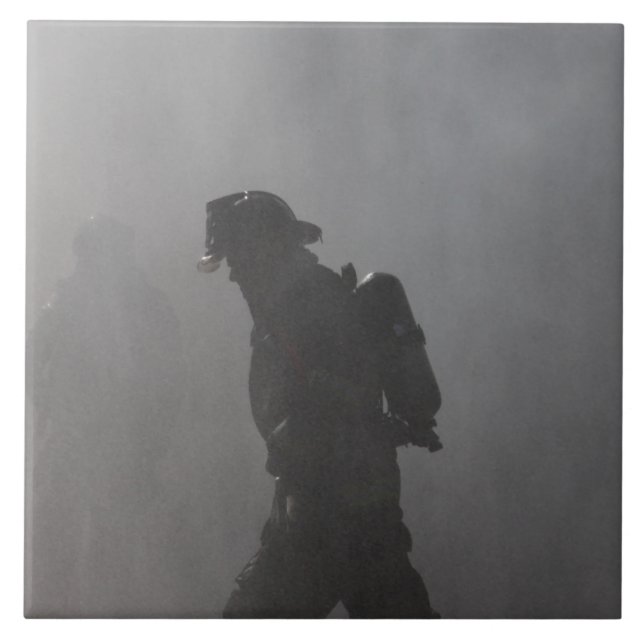 Azulejo De Cerâmica Bombeiro (Frente)