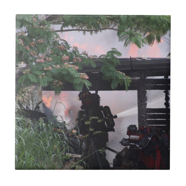 Azulejo De Cerâmica Bombeiro (Frente)